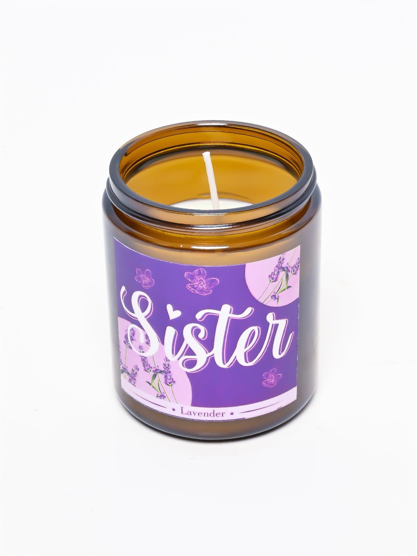 Sister Candle: Lavender, view 2